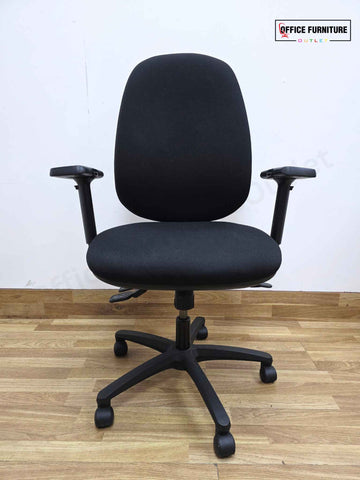 Posturite Ergonomic All Black Swivel Chair (SC109)