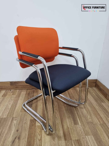 Set Of Two Cantilever Chairs (Pairs)