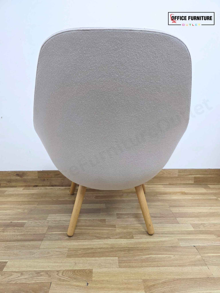 HAY AAL 92 About A Lounge Chair - Soft Grey