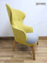 Orangebox Coze Chair – Yellow Back with Grey Seat