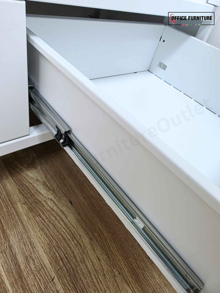 Metal Storage Cabinet – Double Doors & Drawers (ST55)