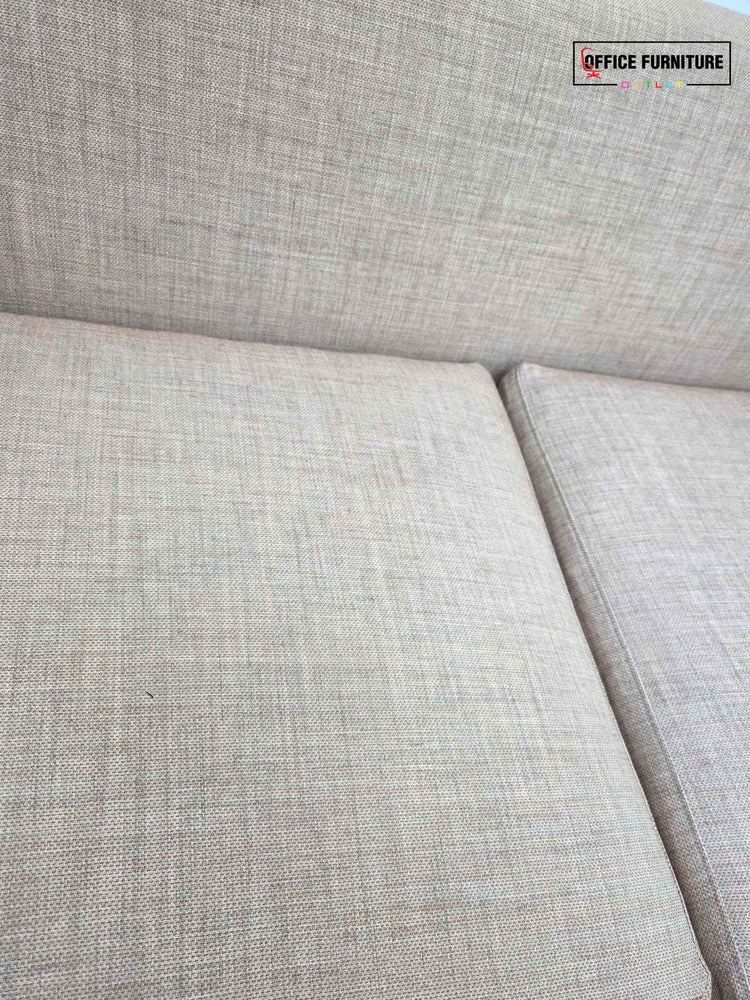 Dusty Pink Corner Sofa – Lyndon Design Office Seating UK