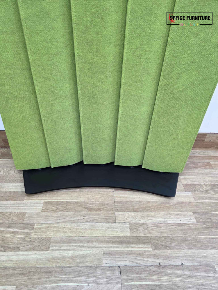 Set of 3 Lime Green BuzziBlinds Classic Acoustic Screens
