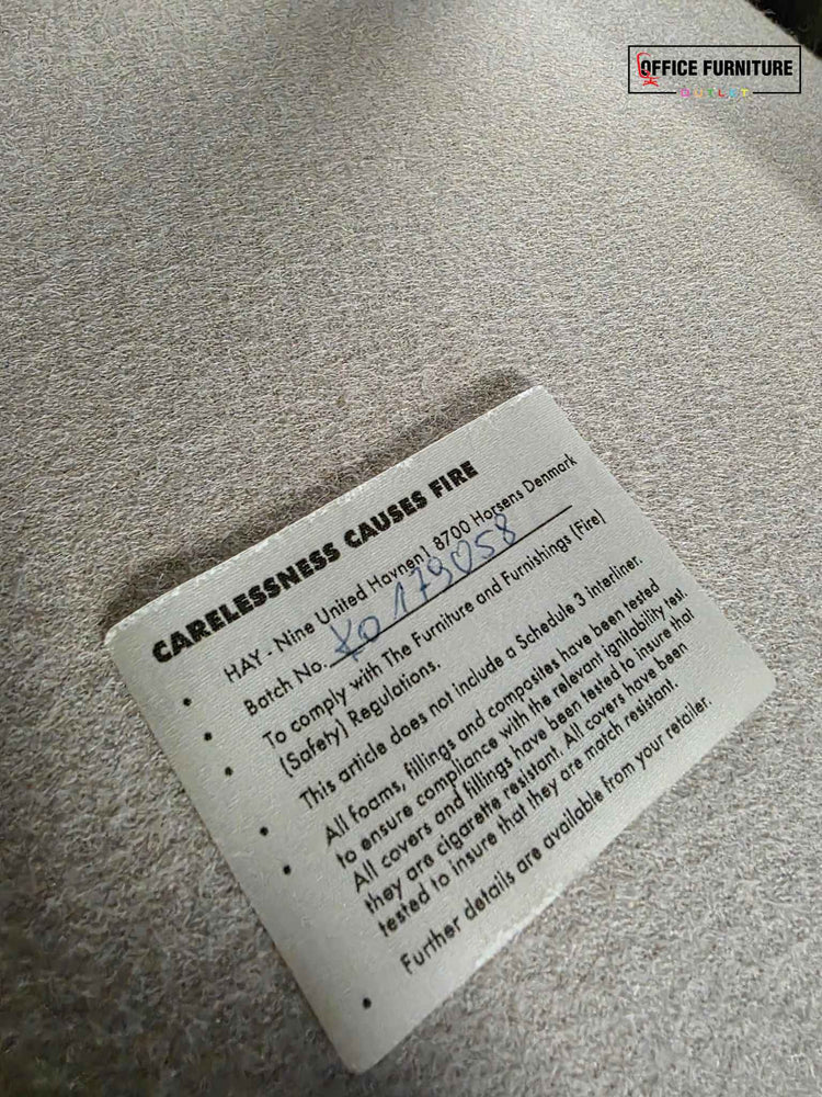 HAY AAL 92 About A Lounge Chair - Soft Grey