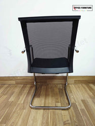 Ten Person Black Glass Boardroom Table with Narbutas Chairs
