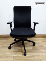 High Back Black Office Swivel Chair (SC105)
