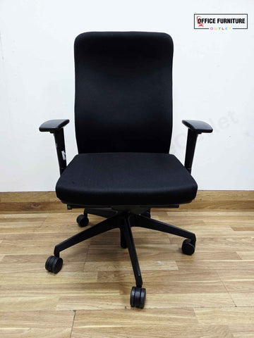 High Back Black Office Swivel Chair (SC105)