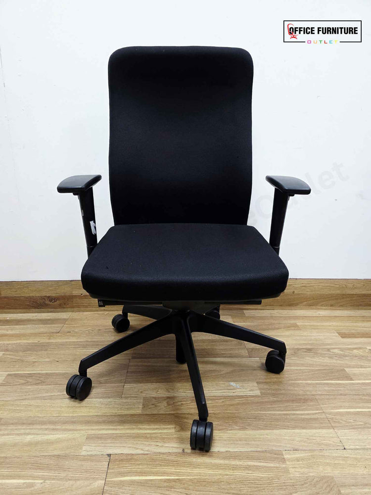 High Back Black Office Swivel Chair (SC105)