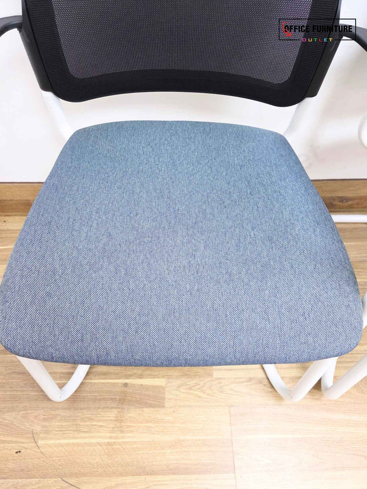 Gresham SJX Cantilever Mesh Back Conference Chairs (Pairs)
