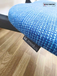 Set of 2 Blue Modus Reception Chairs