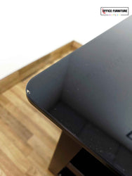 Modern Black Glass Side Table
