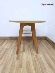 Frovi Round Oak Meeting Table (RT08)