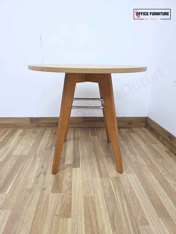Frovi Round Oak Meeting Table (RT08)