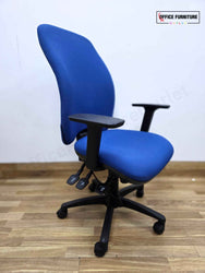 Blue Posturite Ergonomic Office Swivel Chair (SC112)