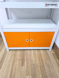 Metal Storage Racking Unit with Enclosed Cabinet (ST59)