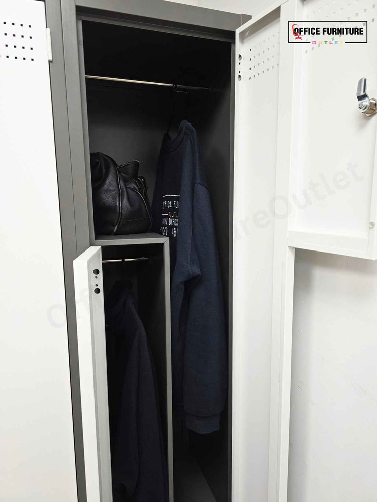 4 Person Split Compartment Steel Locker (ST62)