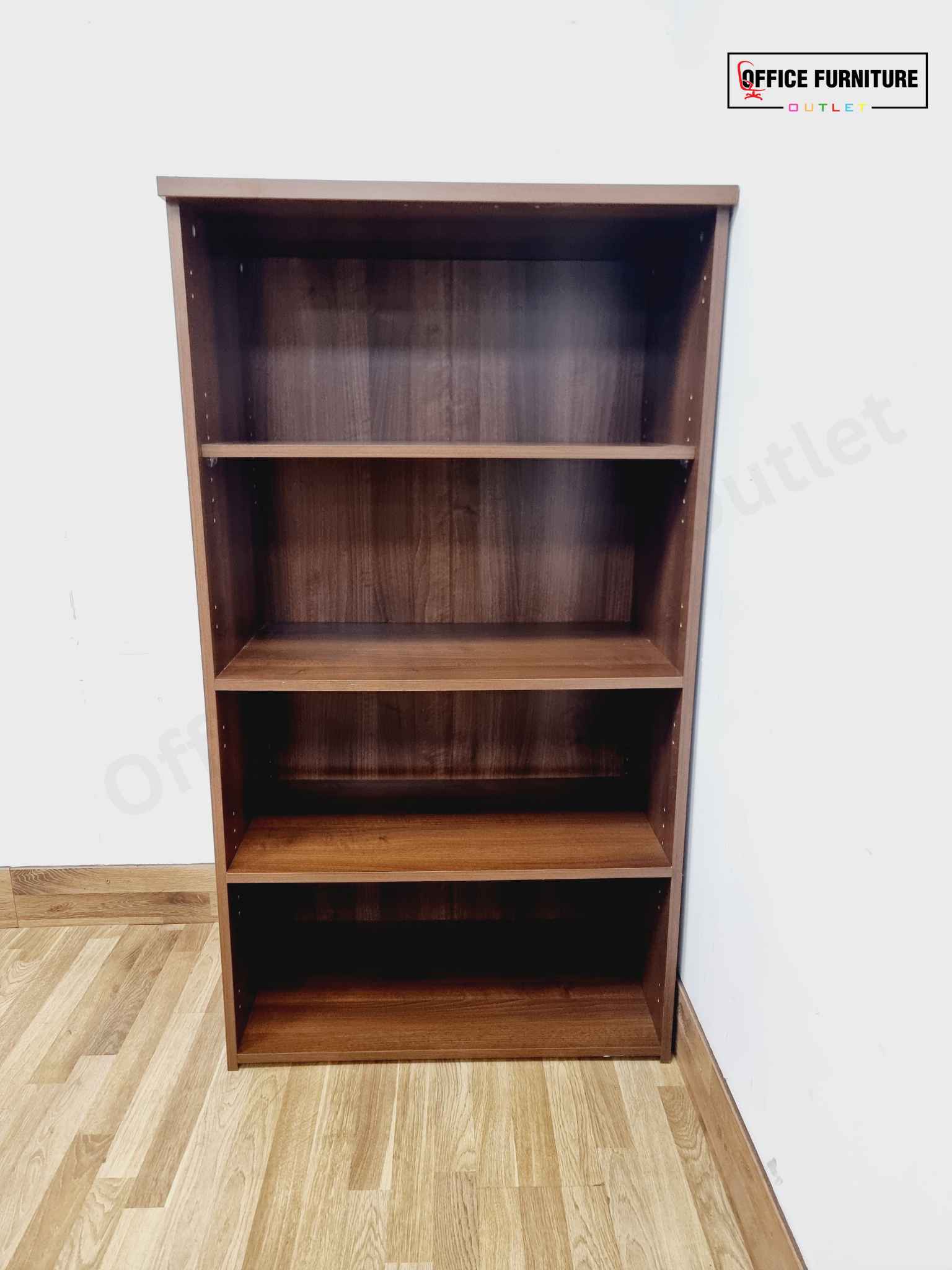 Walnut Bookcase - Mid-Level