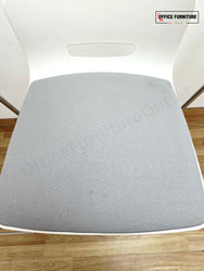 Allermuir White & Grey Bar Stool - Set of 3