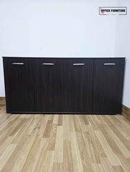Black Ash Credenza Storage Cabinet (ST51)