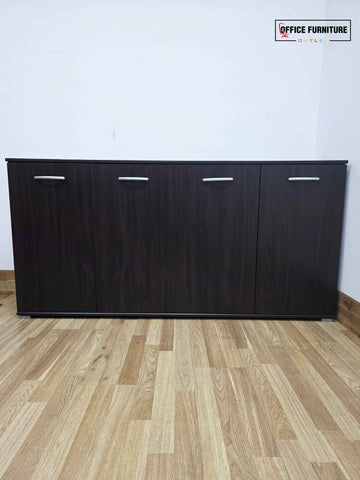 Black Ash Credenza Storage Cabinet (ST51)