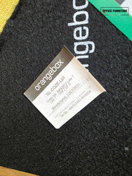 Orangebox Coze Chair – Yellow Back with Grey Seat