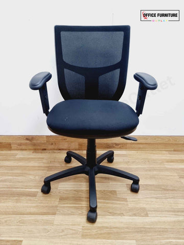 Black Mesh Back Operator Chair (SC101)