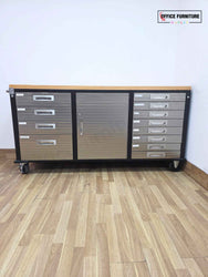 Seville Classics UltraHD Rolling Workbench Cabinet