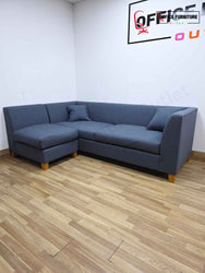 Lyndon Design Corner Sofa - Denim