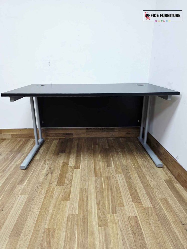 Brand New Black Office Desk (140x80cm/180x80cm)