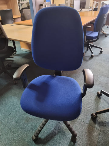 Blue Office Swivel Chair - Blastcom