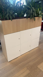 Narbutas Choice Modular Locker System with Planter Top