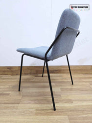Workstories Sling Upholstered Side Chairs - Set of 2 (Pale Blue)