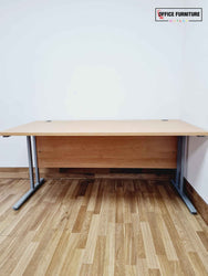 Straight Oak Desk (160cm X 80cm)