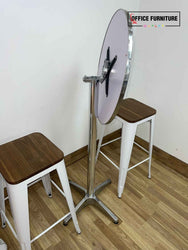 Aluminium Table  & Bar Stool Set