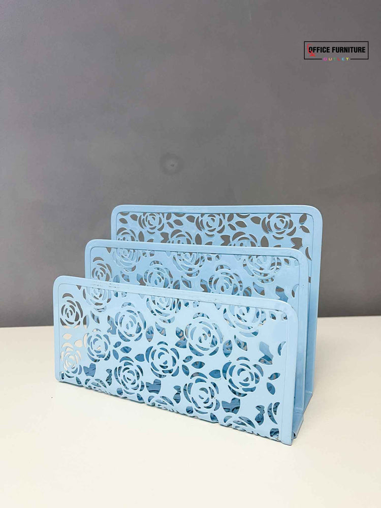 Letter Holder Blue