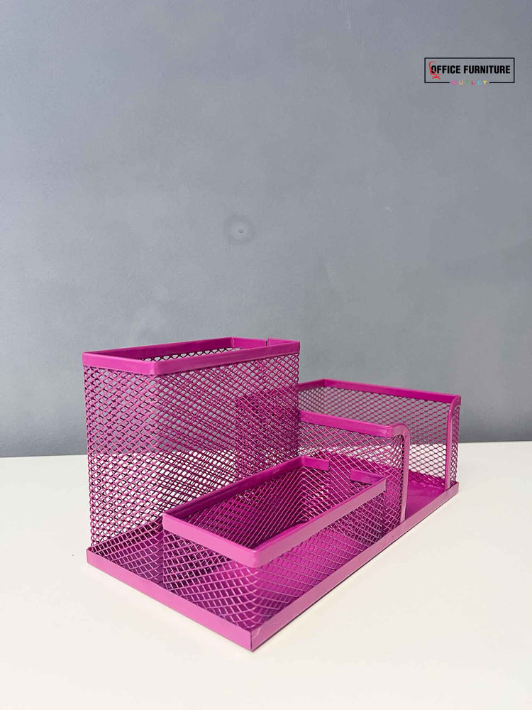 Pink Desk Organisers