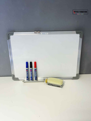 Small Whiteboard, Pens and Eraser Set