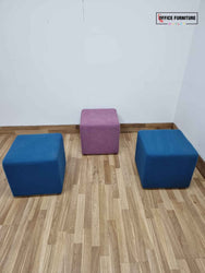 Colourful footstools