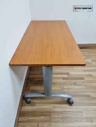 Cherry-Oak Flip Top Folding Table (140cm x 70cm)