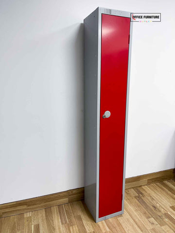 Red Elite Single Door Locker